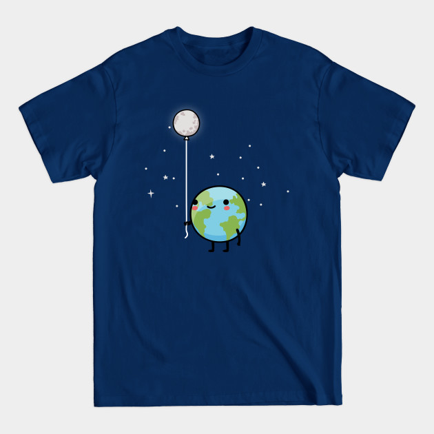 Earth and Moon - Earth - T-Shirt