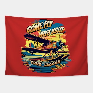 FLY with us Tapestry