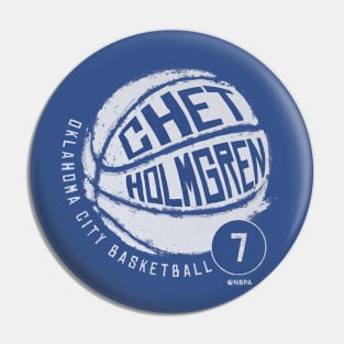 Chet Holmgren Oklahoma City Basketball Pin