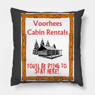 Voorhees Cabin Rentals Pillow