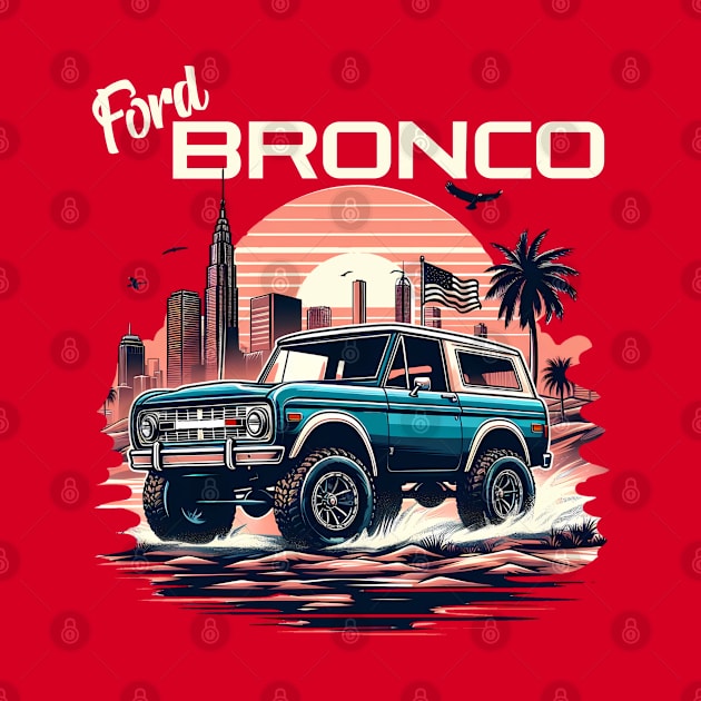 Bronco Offroad Car by mirailecs