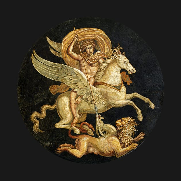 Bellerophon & Chimera by Mosaicblues