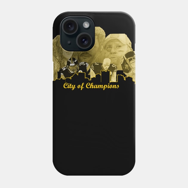 City of Champions Phone Case by JmacSketch