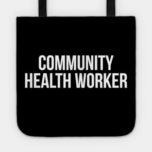 Community Health Worker Tote