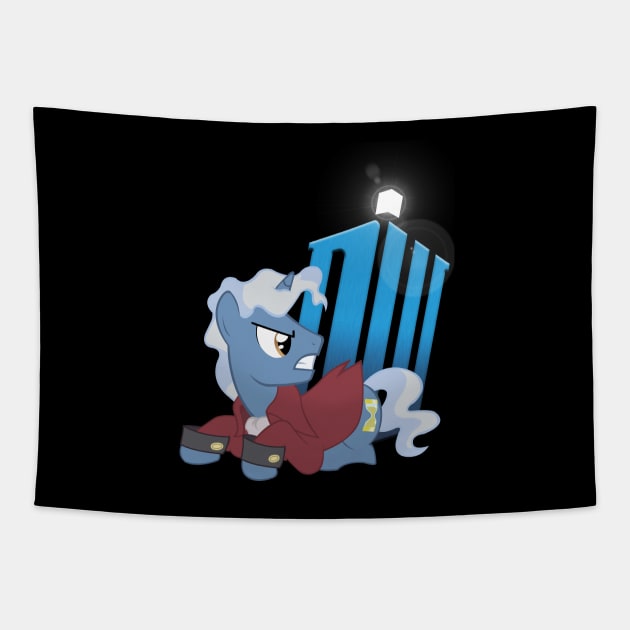 Doctor Whooves - (The 3rd Doctor) Tapestry by Brony Designs