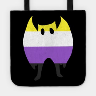 Mothman enby pride Tote