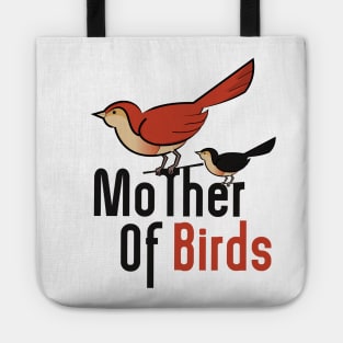 Mother Of Birds  Shirts Gift For Mother love birds Shirt For Mom Tote