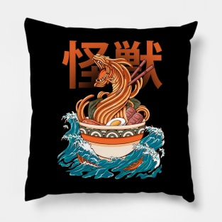 Kaiju Ramen Dragon Pillow