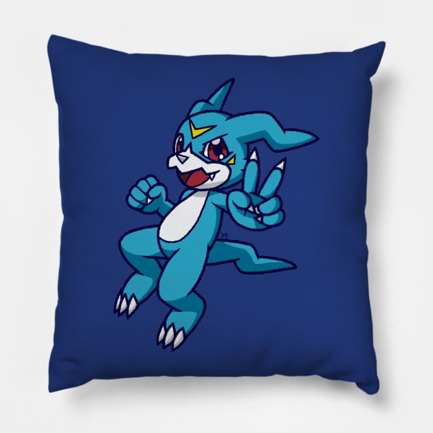 Digijuly- Vee Pillow by MeenGreenie