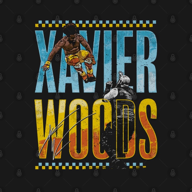 Xavier Woods Drop Kick by MunMun_Design