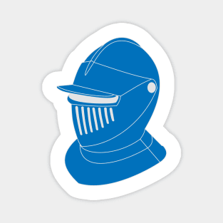 16th century helmet (blue) Magnet