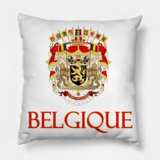 Belgique (Belgium) - Belgian Coat of Arms Design Pillow