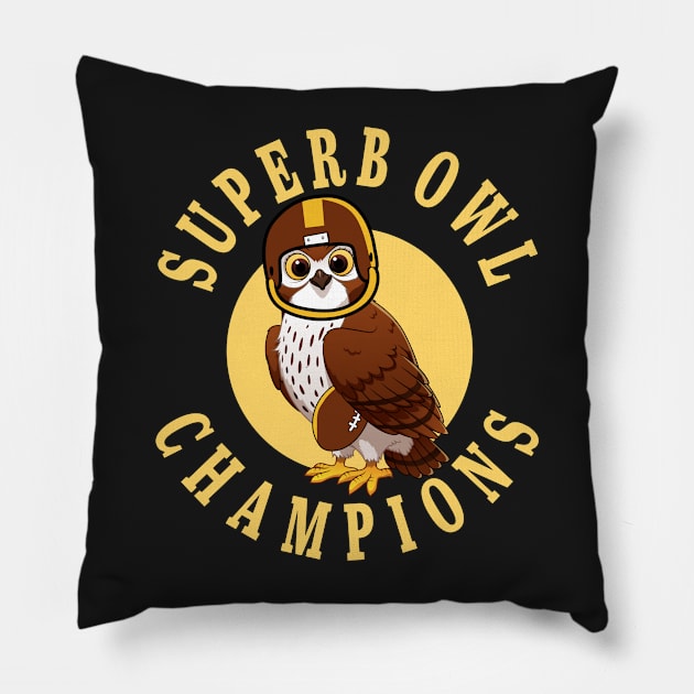 Superb Owl Pillow by thuahoai