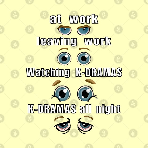 Funny Work to Watched K-DRAMAS Eye progression by WhatTheKpop