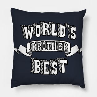 World's Best Brother Pillow