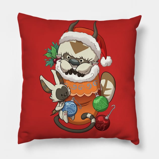 Stocking Stuffer: Elemental Pillow by Dooomcat