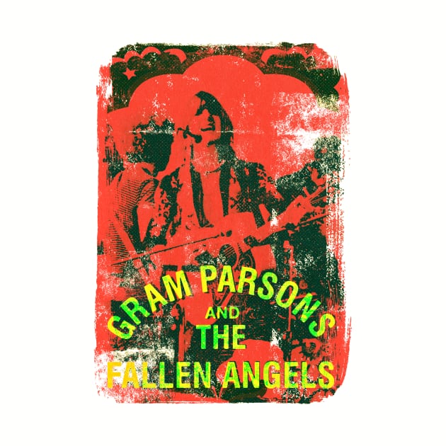 gram parsons and the fallen angels by HAPPY TRIP PRESS