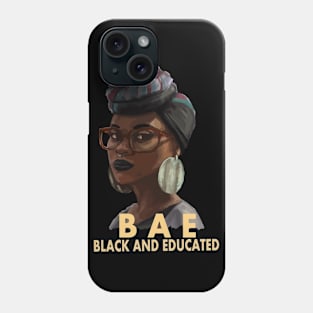 BAE Black and Educated Phone Case