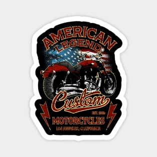 American Legend Custom Motorcycles Magnet