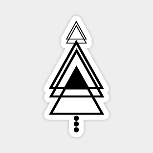 TRIANGLE ILLUSTRATION Magnet