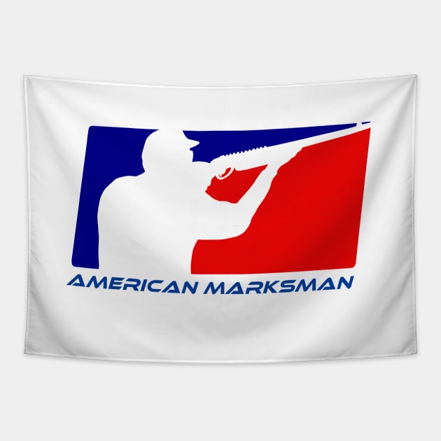 American Marksman Tapestry by ThePunkPanther