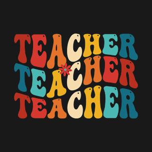 Teacher back to school retro T-Shirt