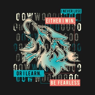 Inspirational Wolf Colorway 1 T-Shirt