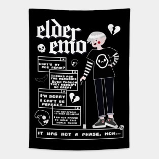 Elder emo Tapestry