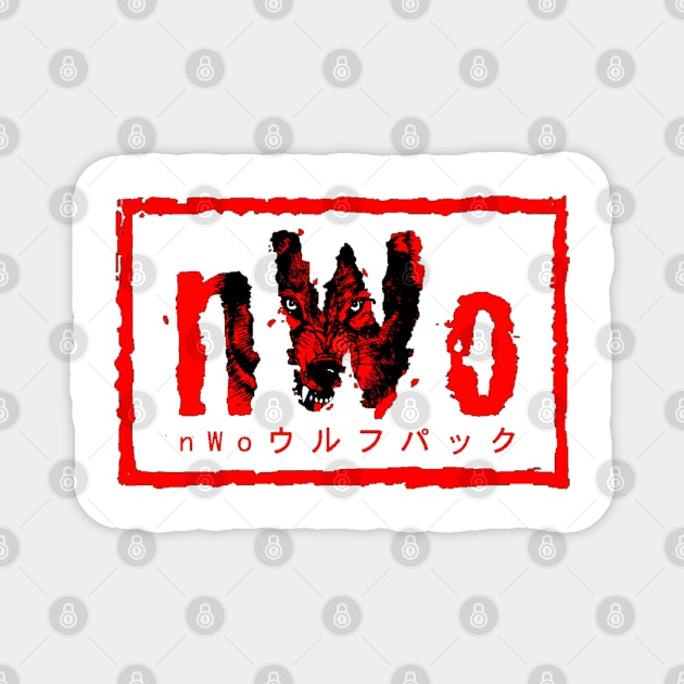 nWoウルフパック(Wolfpac) Japan Special Magnet by Shane-O Mac's Closet