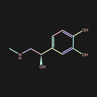 Adrenaline Kawaii Pastel Rainbow Molecule T-Shirt