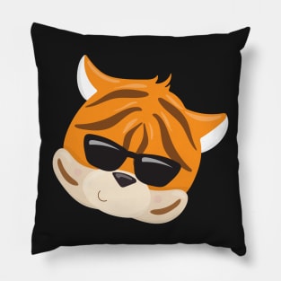 Cool Tiger Face Pillow