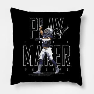 Tony Pollard Dallas Play Maker Pillow