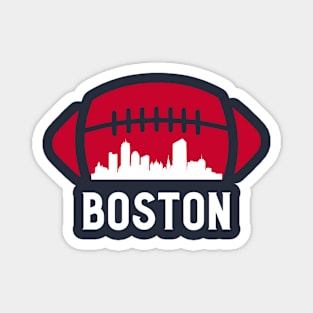 New England Skyline Magnet