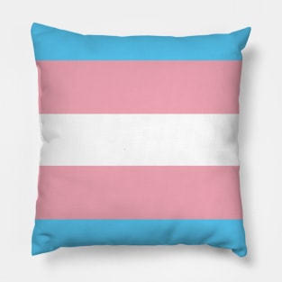 Trans pride flag Pillow