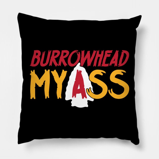 Burrowhead Pillow by bellamuert3