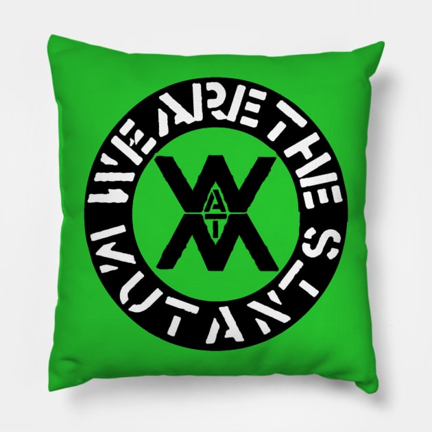 Resist Normalization Pillow by WeAreTheMutants