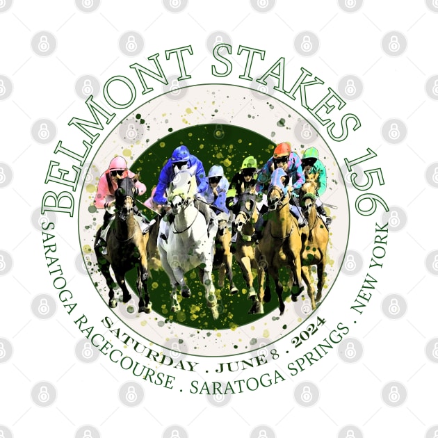 Belmont Stakes 156 design by Ginny Luttrell