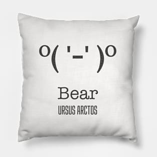 Bear emoji Pillow