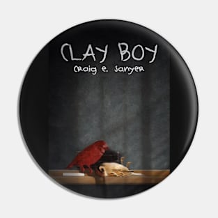 Clay boy Pin