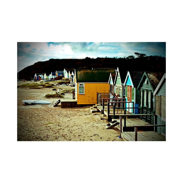 Beach Huts Hengistbury Head Dorset England UK by AndyEvansPhotos