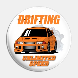 Lancer Evo VI - Unlimited Speed Pin