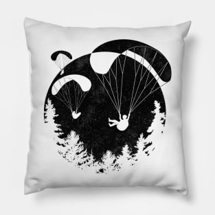 Paragliding Gaggle Pillow