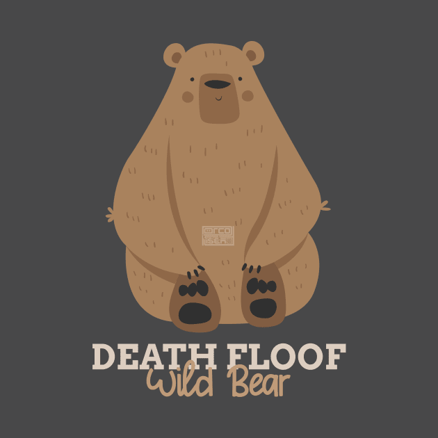 Funny Animal Name Meme Death Floof WILD BEAR by porcodiseno