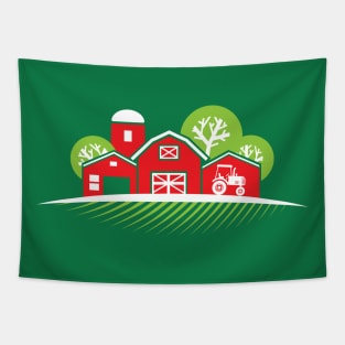 Barn Life Tapestry