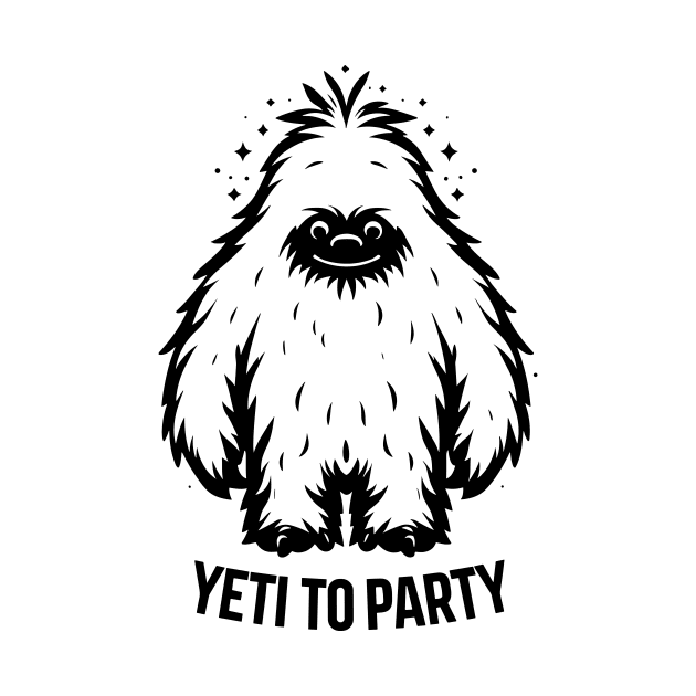 Yeti To Party by Francois Ringuette