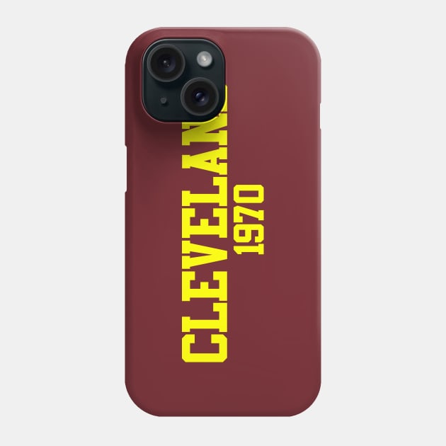 Cleveland 1970 Phone Case by GloopTrekker