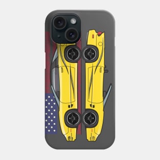 USA - Last of the breed-yellow combo Phone Case