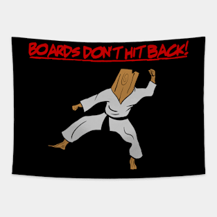 Kung Fu Board Tapestry