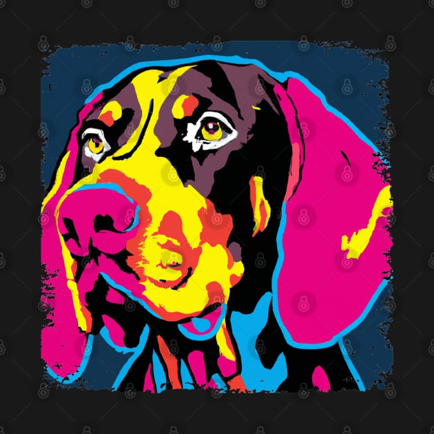 German Shorthaired Pointer Pop Art - Dog Lover Gifts by PawPopArt