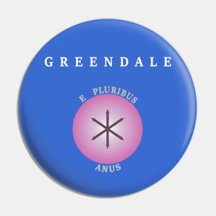 Greendale E Pluribus Anus Pin